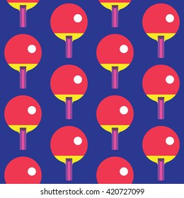 Seamless Ping Pong Pattern