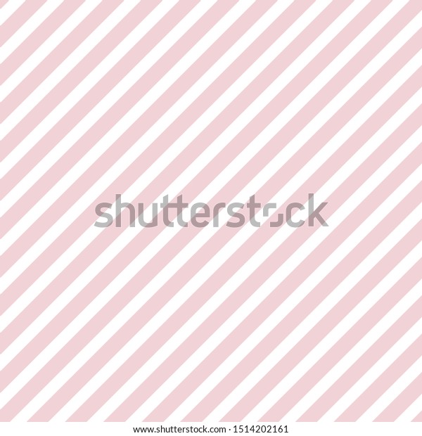 Seamless Pink Diagonal Striped Background Pastel Stock Image