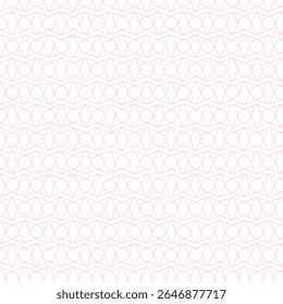 Vector de patrón de línea geométrica rosa sin costuras perfecto para fondos modernos, empaques, textiles y diseño digital.