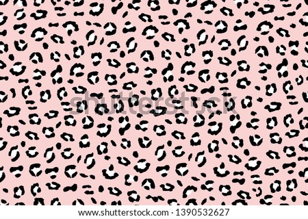 Seamless Pink Leopard Skin Pattern