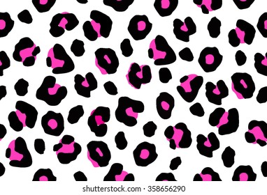 Textura piel leopardo rosa