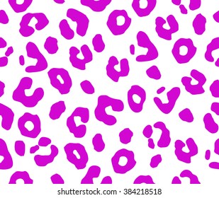 Seamless pink leopard skin texture
