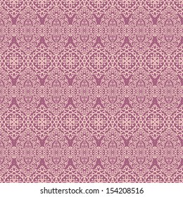 Seamless pink - lilac lace background