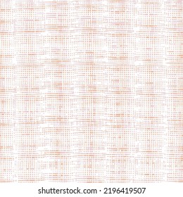 Seamless pink linen boho textile effect. Distressed wet wash indigo dye pattern.Template and abstract texture pattern design. Abstract irregular checked distressed