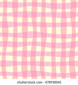 Seamless pink lines pattern, vector illustration