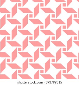 Seamless pink pattern, abstract background