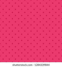 Seamless pink polka dot background