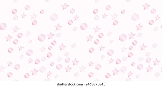 Seamless pink serpentine background. Vector illustration.
