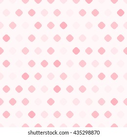 Seamless Pink Square Pattern.