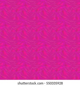 Seamless pink two-tone pattern with violets, swirl in a vortex