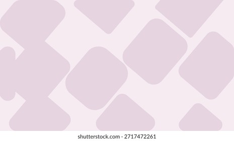 Fondo de pantalla de Vector rosa sin costuras con un patrón de corazón púrpura claro en un diseño cuadrado decorativo para fondos de moda de San Valentín y texturas de arte romántico