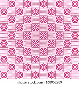 Hermoso fondo de patrón floral sin fisuras 