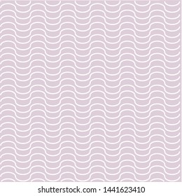 Seamless pink and white wave pattern 