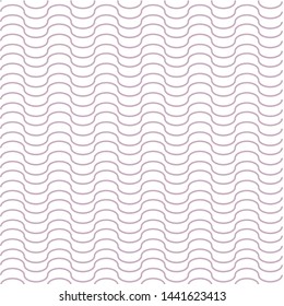 Seamless pink and white wave pattern 