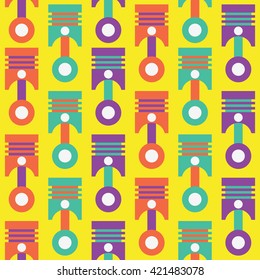 Seamless Piston Pattern