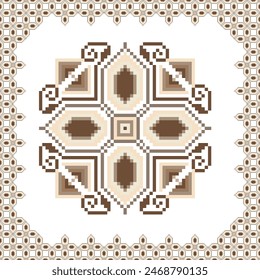 sin costuras   Patrón de arte de píxeles, concepto de amor. Diseño para papel de embalaje, patrón de tela, fondo, tarjeta, Cupones, Anuncio