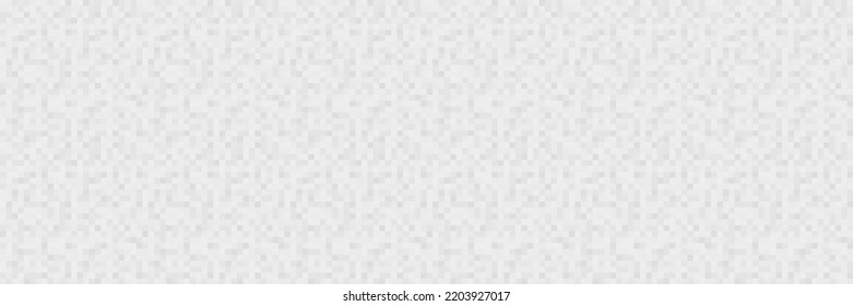 Seamless pixel background. Abstract pattern. Seamless texture with many pixels. Black and white illustration