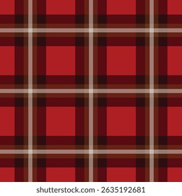 Seamless Plaid background check pattern. Check fabric plaid pattern design background. Scotland square pattern. EPS vector illustration