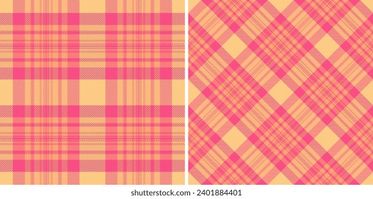 Nahtloser gedeckter Hintergrund des Scheck-Vektortartan mit einer Textil-Struktur. In modischen Farben von breitem Gitterpapier.