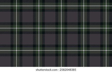 Seamless plaid, brown, black, green, white, for designing clothes, whether it's a skirt, pants, modern and classic at the same time.