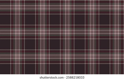 Seamless plaid, brown, cream, green, red, suitable for designing clothes, skirts, pants, creating a simple but modern feel, suitable for all seasons and occasions.