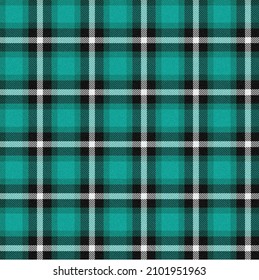 Seamless Plaid Checkered Fabric Pattern. Color base can be replaced with any color