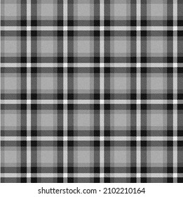 Seamless Plaid Checkered Fabric Pattern. Color base can be replaced with any color