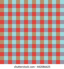 Seamless plaid color pattern.