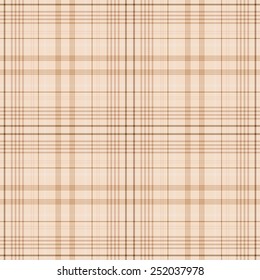 Seamless plaid fabric pattern background. Vector illustration