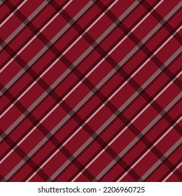 seamless plaid fabric Red for shirts, blankets, tablecloths, covers or other fashion items. Daily life and home textile printing