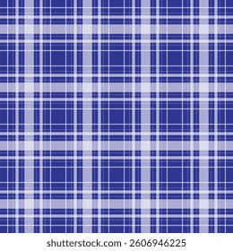Seamless Plaid pattern background. Fabric Check texture. Stripe square textile design background. EPS vector illustration