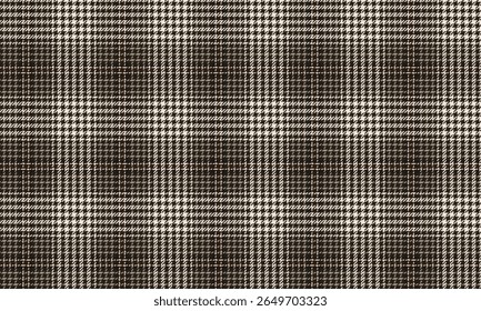 Seamless plaid pattern, beige, brown, warm, classic feel, suitable for designing clothes, skirts, suits, shirts and fashion pants, vector illustration.