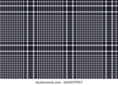 Seamless plaid pattern, beige, navy blue, simple but luxurious feel, suitable for designing clothes, skirts and pants in a modern classic style.