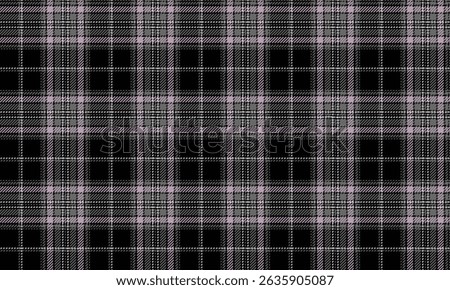 Seamless plaid pattern, black, grey, pink, white, classic and modern feel, suitable for designing clothes, skirts and pants, add style to your fashion, vector illustration.
