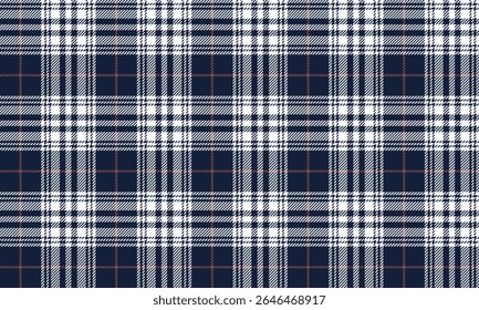 Seamless plaid pattern, blue, white, pink, simple and elegant design, suitable for fashion clothes, skirts or pants to create a trendy and cute look, vector illustration.