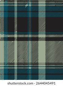 Seamless plaid pattern, Check print, suitable for designing clothes such as skirts and pants to add a chic and striking look to your outfit, vector illustration.