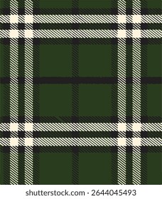 Seamless plaid pattern, Check print, suitable for designing clothes such as skirts and pants to add a chic and striking look to your outfit, vector illustration.
