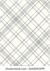 Seamless plaid pattern, Check print, suitable for designing clothes such as skirts and pants to add a chic and striking look to your outfit, vector illustration.