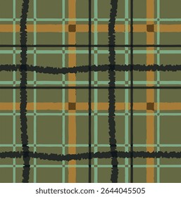 Seamless plaid pattern, Check print, suitable for designing clothes such as skirts and pants to add a chic and striking look to your outfit, vector illustration.