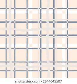 Seamless plaid pattern, Check print, suitable for designing clothes such as skirts and pants to add a chic and striking look to your outfit, vector illustration.