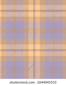 Seamless plaid pattern, Check print, suitable for designing clothes such as skirts and pants to add a chic and striking look to your outfit, vector illustration.