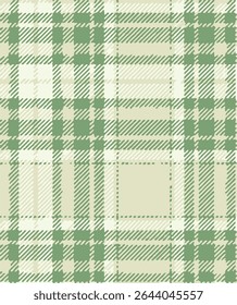 Seamless plaid pattern, Check print, suitable for designing clothes such as skirts and pants to add a chic and striking look to your outfit, vector illustration.
