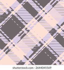 Seamless plaid pattern, Check print, suitable for designing clothes such as skirts and pants to add a chic and striking look to your outfit, vector illustration.