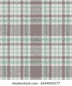 Seamless plaid pattern, Check print, suitable for designing clothes such as skirts and pants to add a chic and striking look to your outfit, vector illustration.