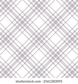 A seamless plaid pattern with a classic checkered design, perfect for textiles, fashion, and home decor projects requiring elegance and simplicity