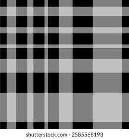 Seamless plaid pattern with a classic tartan design. Perfect for fabric, textiles, backgrounds, fashion, wrapping paper.