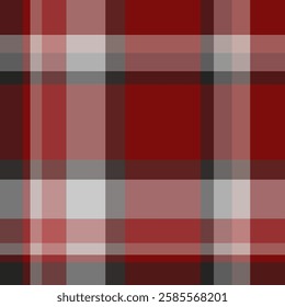 Seamless plaid pattern with a classic tartan design. Perfect for fabric, textiles, backgrounds, fashion, wrapping paper.