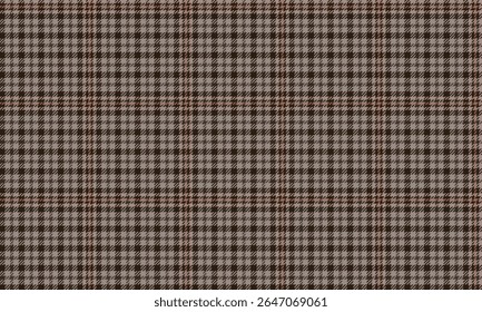 Seamless plaid pattern, cream, brown, orange for textile and clothing design, skirt, pants, suit, apron, shirt, warm and contemporary style, vector illustration.