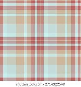 Patrón de cuadros sin fisuras con tonos terrosos. Ideal para el diseño textil, la moda, los fondos o el embalaje, que transmite una sensación clásica y cómoda.