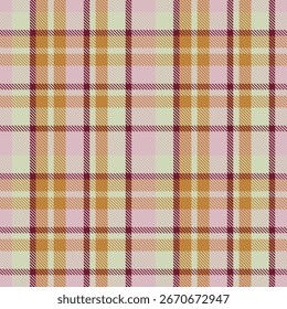 Padrão xadrez sem costura com fios de costura cruzada de cores brilhantes, projetado para têxteis, iguarias, cortinas e swaddling.